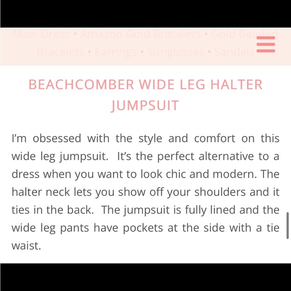 NWT Nordstrom Gibson belted halter romper, bright geometric print Sz M(8/10) - Picture 12 of 14